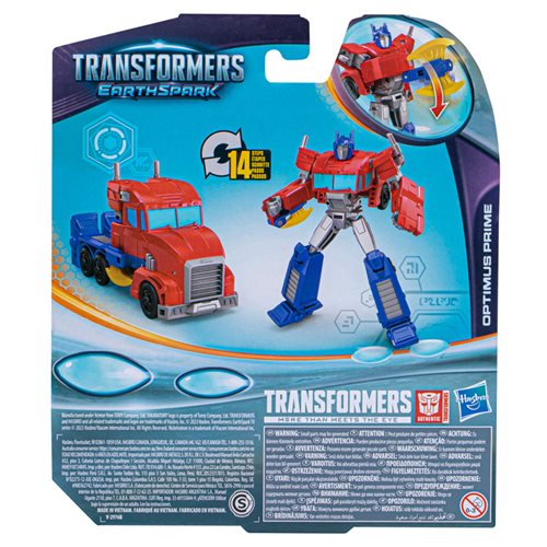 Transformers Earthspark Warrior Optimus Prime