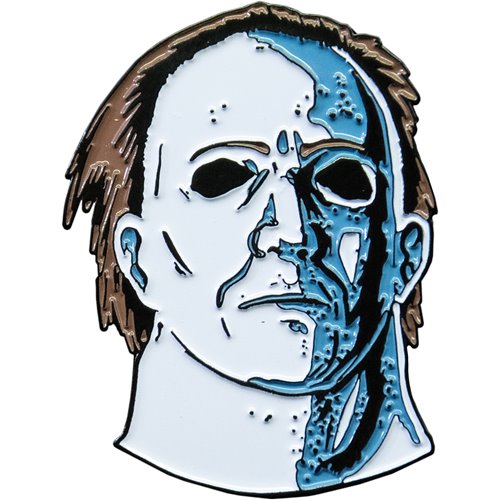 Halloween 5: The Revenge Of Michael Myers Head Enamel Pin