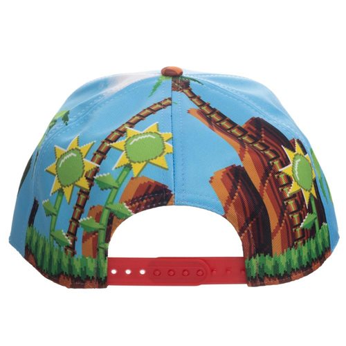 Sonic the Hedgehog Sonic Embroidery Snapback Hat
