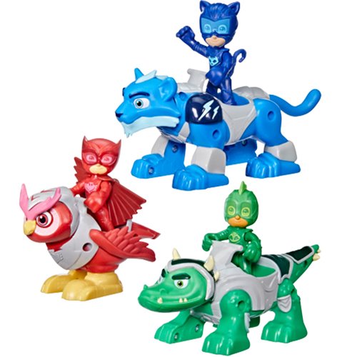 PJ Masks Animal Power Hero Animal Trio Figure Set