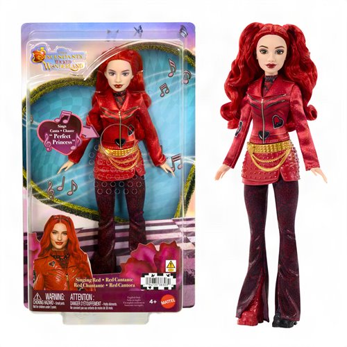 Disney Descendants: Wicked Wonderland Red Singing Doll