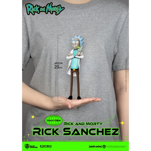 Rick and Morty Rick Sanchez DAH-084 Dynamic 8-Ction Heroes Action Figure