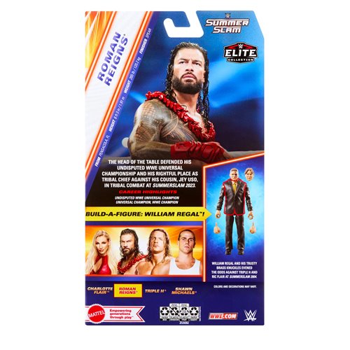 WWE SummerSlam Elite 2025 Action Figure Case of 5