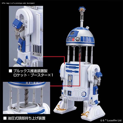 Star Wars R2-D2 Rocket Booster Ver. 1:12 Scale Model Kit