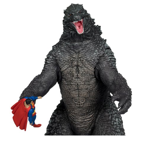 DC Multiverse Superman vs. Godzilla Megafig Justice League vs. Godzilla vs. Kong Action Figure 2-Pac