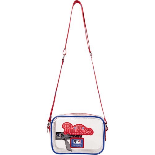 MLB Philadelphia Phillies Clear Crossbody Bag