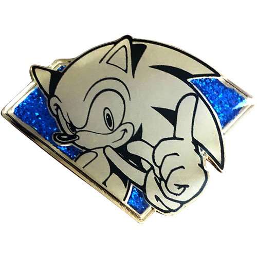Sonic the Hedgehog Sonic Gold Series Enamel Pin