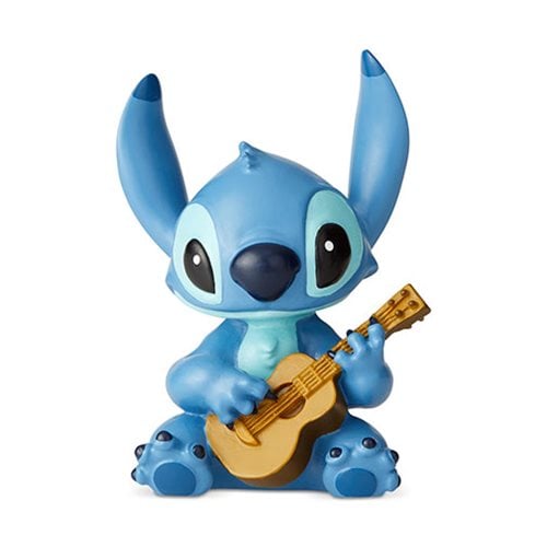 Disney Showcase Lilo & Stitch Stitch with Guitar Mini Statue