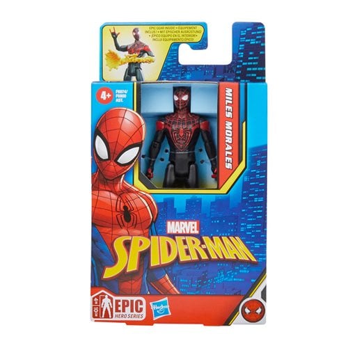 Spider-Man Epic Hero Series Miles Morales 4-Inch Action Figure