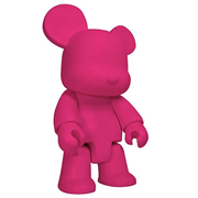 Qee 36-Inch Hot Pink Fiberglass Bear Figure