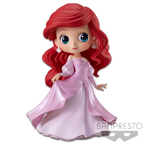 The Little Mermaid Ariel Pink Princess Dress Ver. B Q Posket Statue