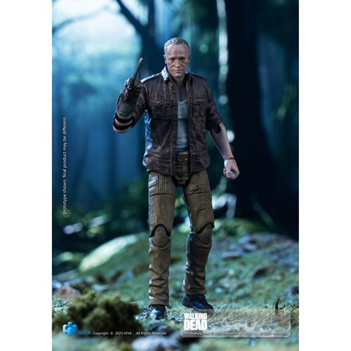 The Walking Dead Merle Dixon Exquisite Mini 1:18 Scale Action Figure - Previews Exclusive