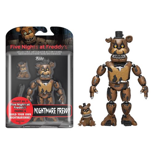 Boneco Freddy Figure 12,5cm - Five Nights At Freddy's - Fnaf