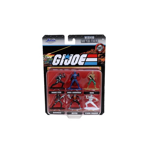 G.I. Joe Nano MetalFigs Mini-Figure 6-Pack