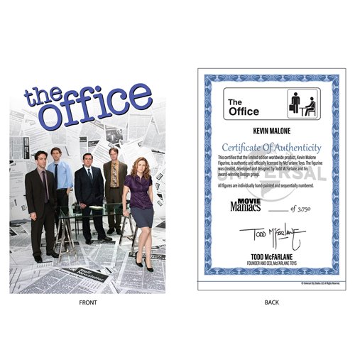 Movie Maniacs NBC Wave 3 The Office Kevin Malone 6-Inch Scale Posed Figure