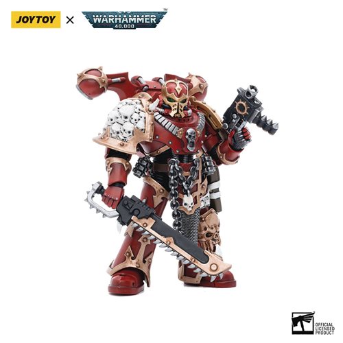 Joy Toy Warhammer 40,000 Chaos Space Marines Crimson Slaughter Brother Maganar 1:18 Scale Action Fig