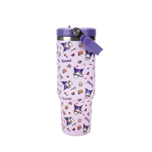 Kuromi All Over Print 40 oz. Stainless Steel Tumbler with Handle