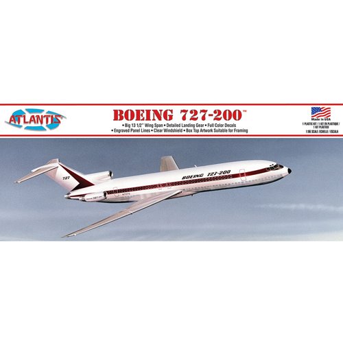 Boeing 727 Airliner 1:96 Scale Model Kit
