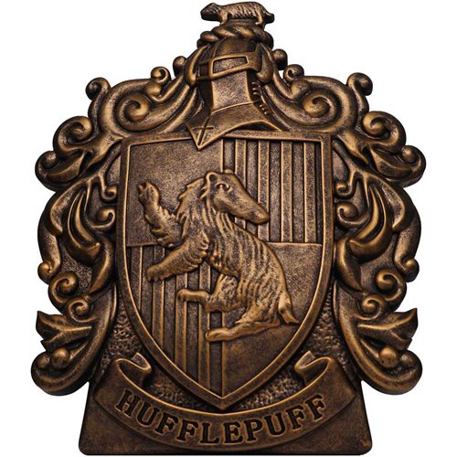 Harry Potter Hufflepuff Crest PVC Figural Bank