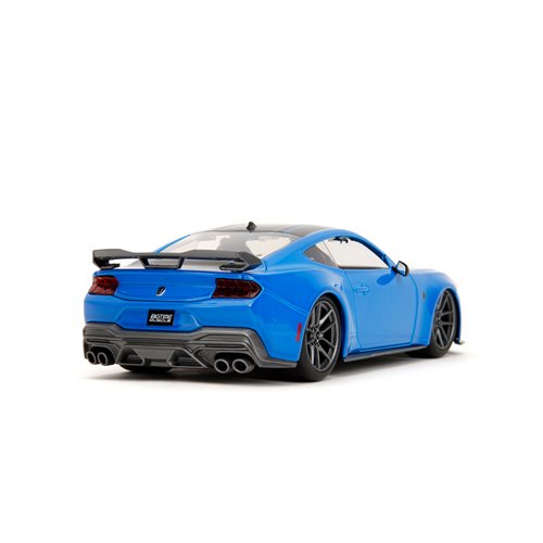 Bigtime Muscle 2024 Blue Ford Mustang Dark Horse 1:24 Scale Die-Cast Metal Vehicle