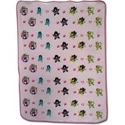 Sailor Moon Group Pattern Throw Blanket