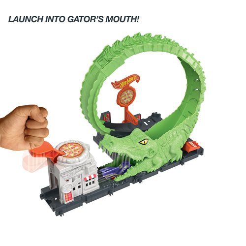 Hot Wheels Gator Loop Attack Playset