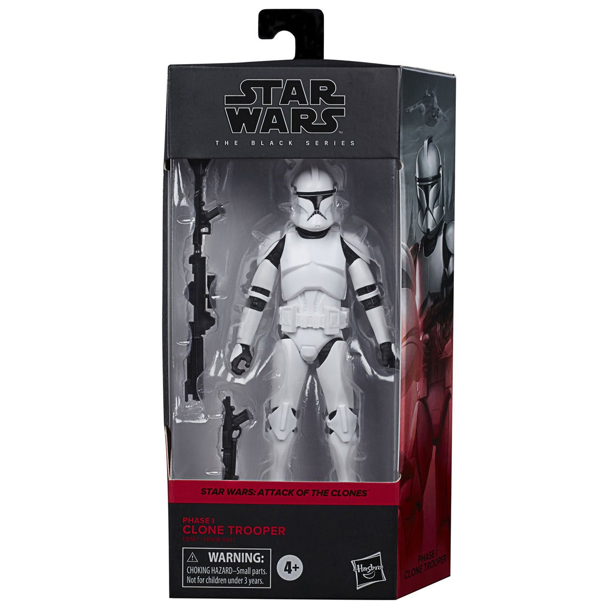 Star Wars Black Series 6 Inch Exclusive Phase 1 Clone Trooper Commander New 