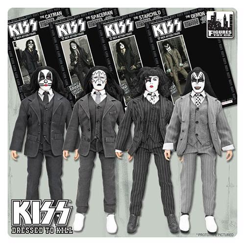 KISS Series 5 Dressed To Kill 12-Inch Action Figure Set