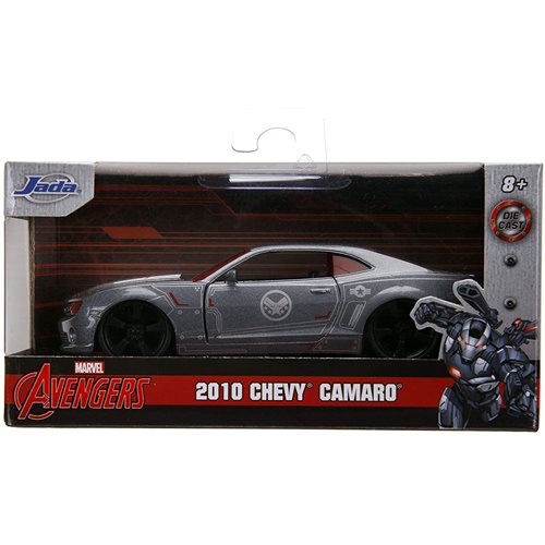 Marvel Hollywood Rides War Machine 2010 Chevy Camaro 1:32 Scale Die-Cast Metal Vehicle