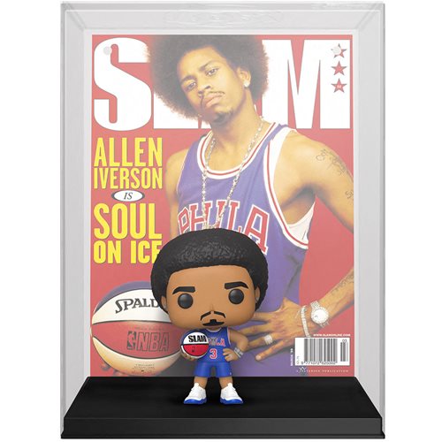 NBA SLAM Allen Iverson Pop! Cover Figure with Case