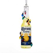 Corona Bottle with Garland 4 1/2-Inch Ornament