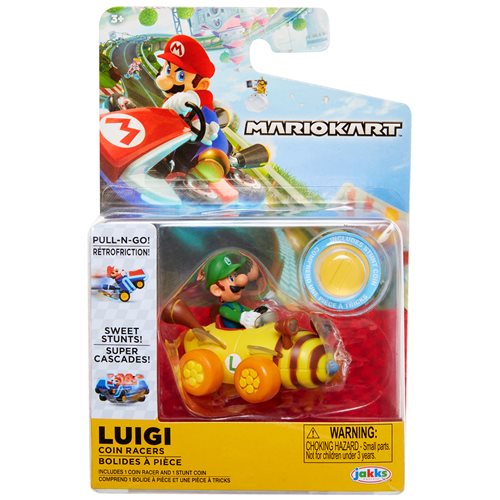 Nintendo Super Mario Coin Racers Wave 1 Case of 8
