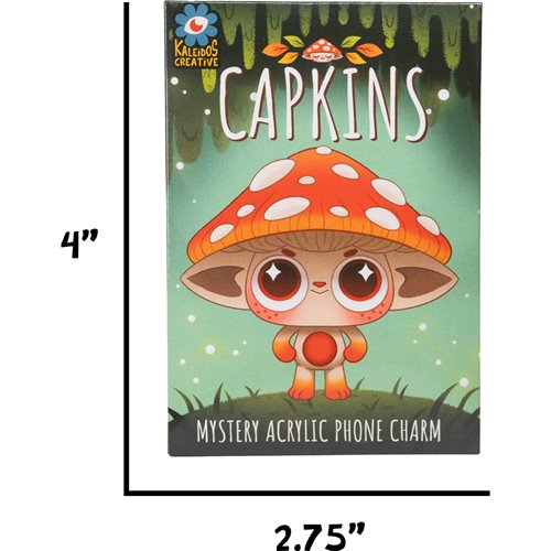Capkins Mystery Bag Acrylic Phone Charm Case of 12