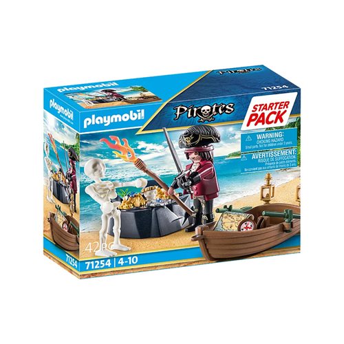 Playmobil 71254 Starter Pack Pirate with Rowboat