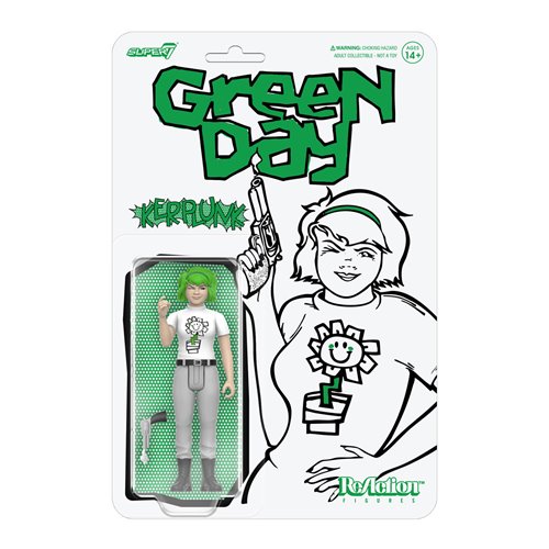 Green Day 3 3/4-Inch Kerplunk Girl ReAction Figure