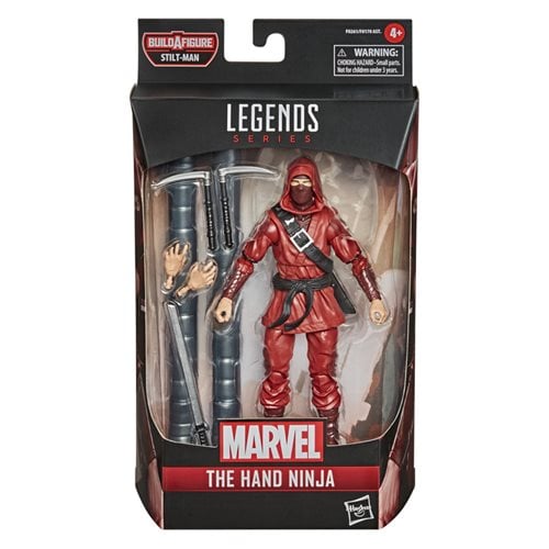 Spider-Man Marvel Legends 6-Inch The Hand Ninja Action Figure and Diorama Bundle of 9