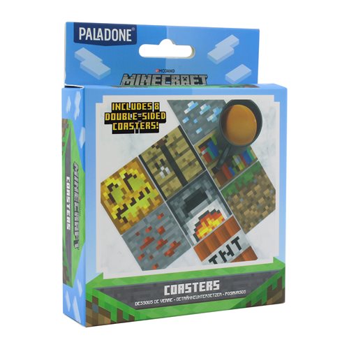Minecraft Block Coasters 8-Pack