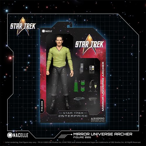 Star Trek: Enterprise Mirror Universe Archer Action Figure