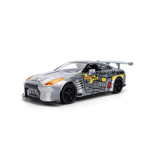 Godzilla 2009 Nissan GT-R R35 Ben Sopra 1:24 Scale Die-Cast Metal Vehicle with Mechagodzilla Figure