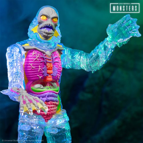 Universal Monsters Creature from the Black Lagoon Clear Super Cyborg Vinyl Figure
