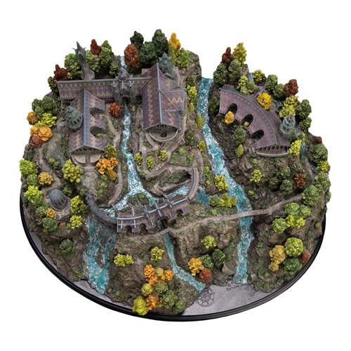 The Lord of the Rings Trilogy Rivendell Environment Statue