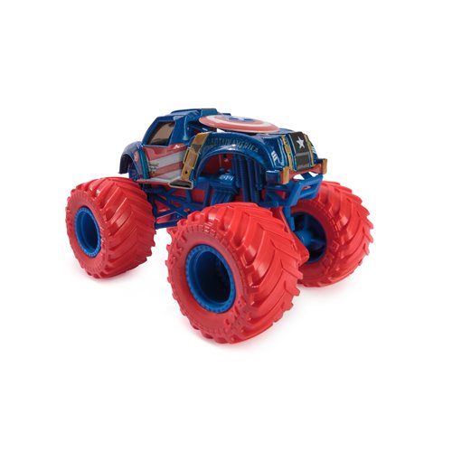 Monster Jam Marvel Monster Truck Single Pack Mix 5 1:64 Scale Vehicle Case of 4