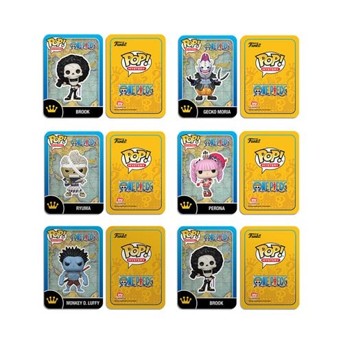 One Piece Mystery Funko Pop! Vinyl Figure Display Case of 6
