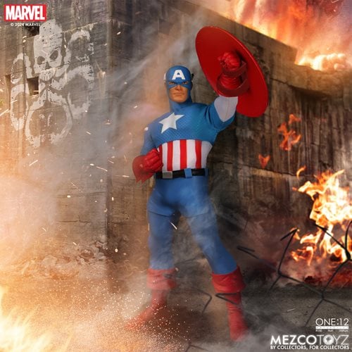 Captain America Silver Age Edition One:12 Collective Action Figure