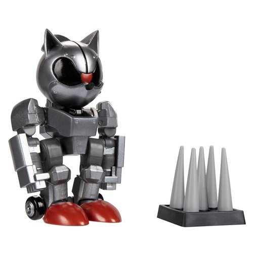 Sonic the Hedgehog Wave 19 Mecha Sonic with Spike Trap 4-Inch Action Figure