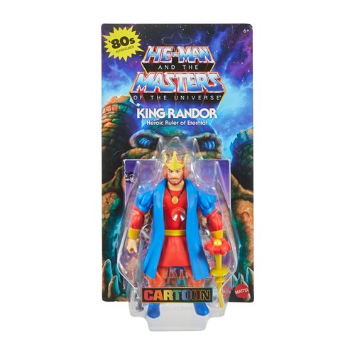 Masters of the Universe Origins Wave 28 Cartoon Collection King Randor Action Figure