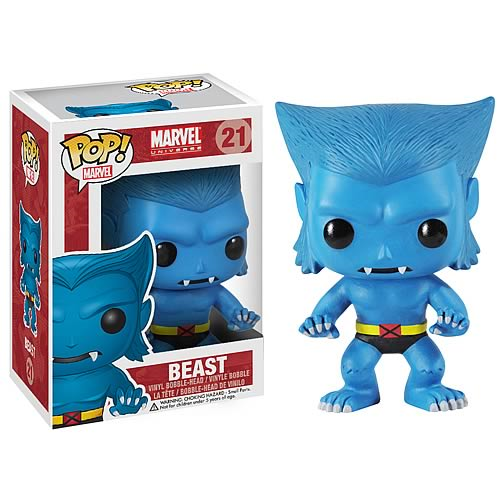 X-Men Beast Marvel Pop! Vinyl Bobble Head