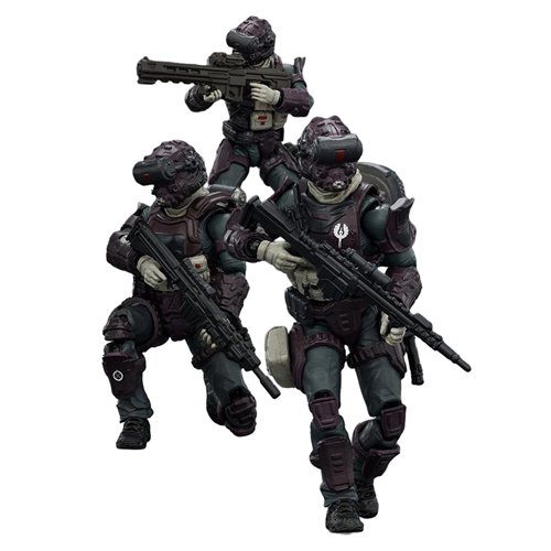 Joy Toy Dark Source Steel Ride Prism Squad 1:18 Scale Action Figure 3-Pack