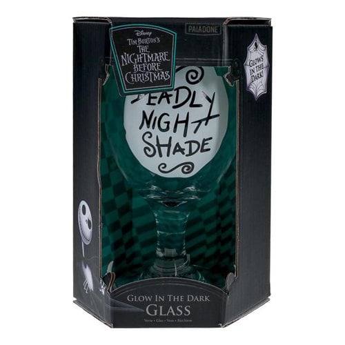 The Nightmare Before Christmas Glow-in-the-Dark Glass