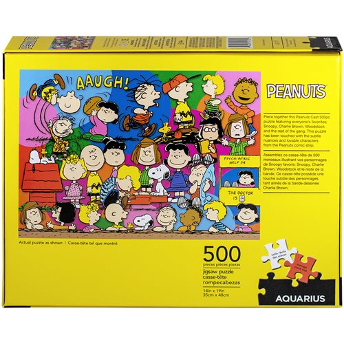 Peanuts Cast 500-Piece Puzzle